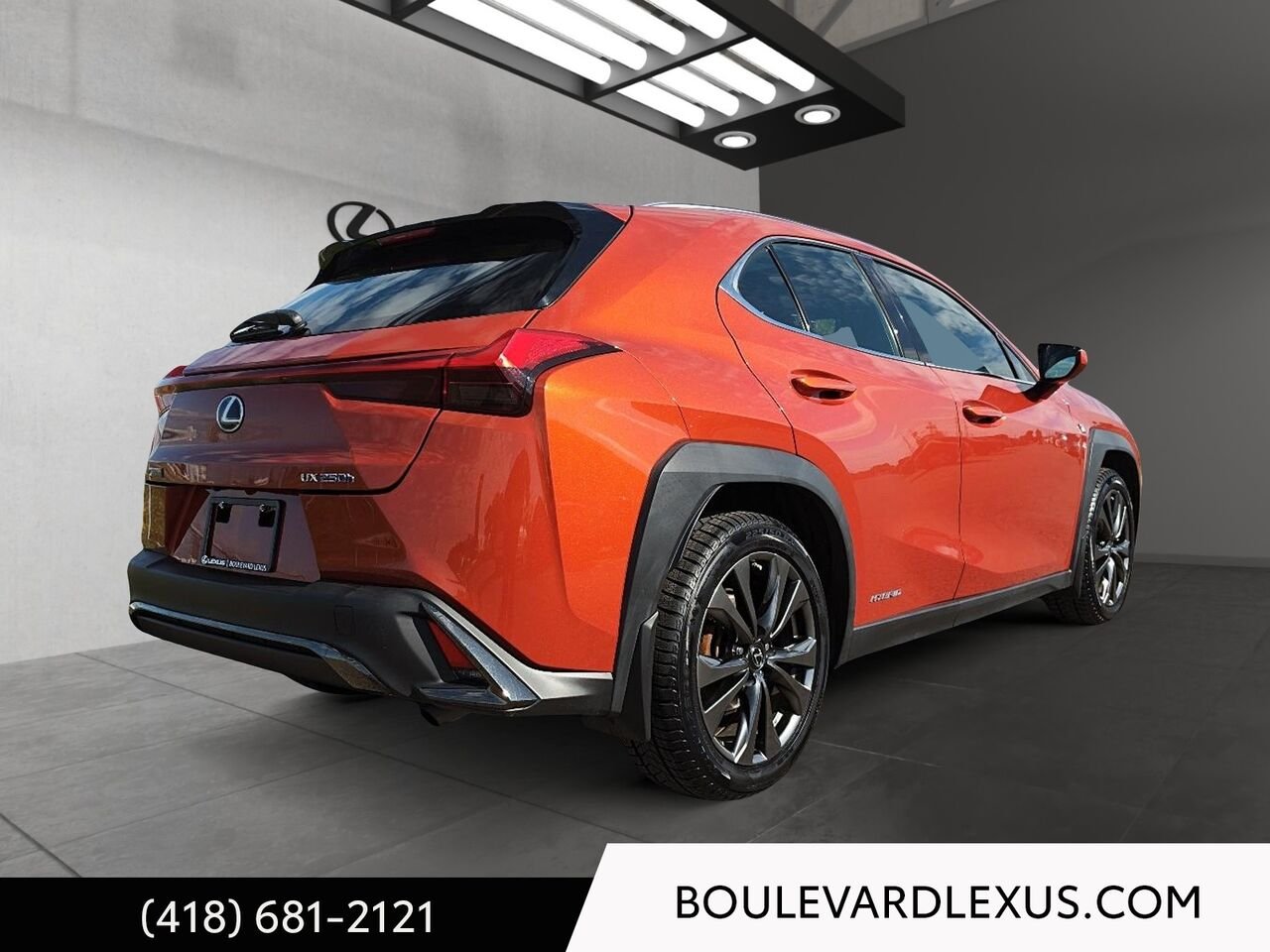 Lexus UX 19914A | UX 250h CVT 2019 Orange Québec - photo #3