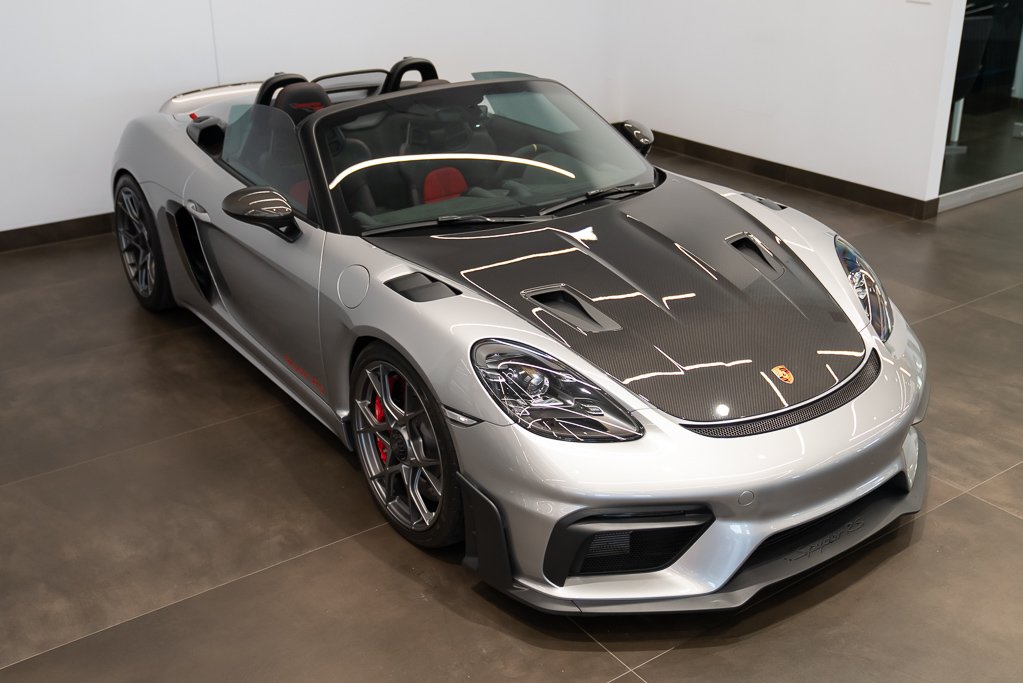 2024 Porsche 718 Spyder RS Roadster Spyder Silver Kirkland - photo #5