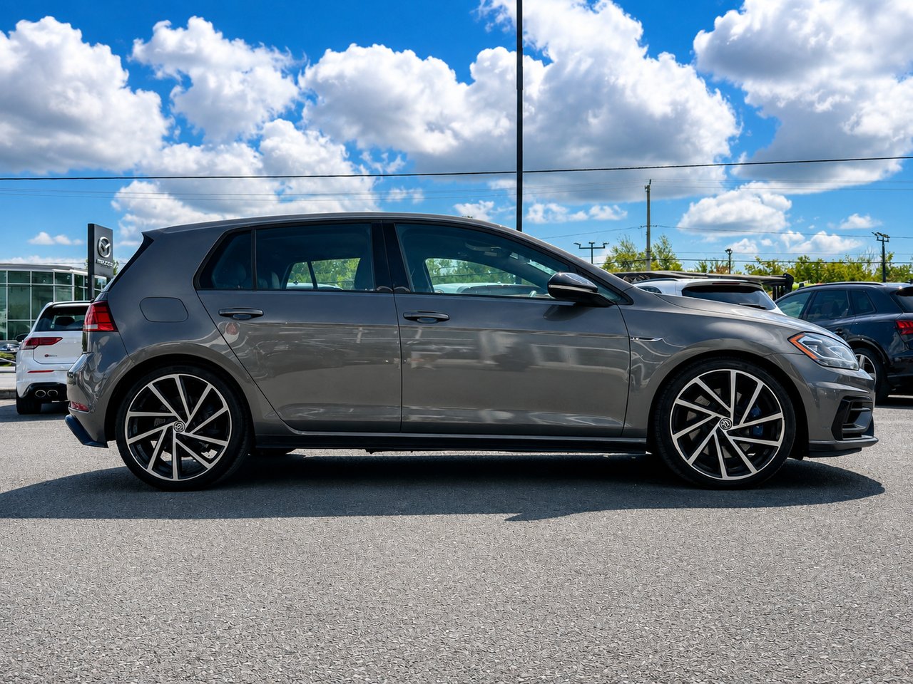 Volkswagen Golf R 2018 Gris Granby - photo #7