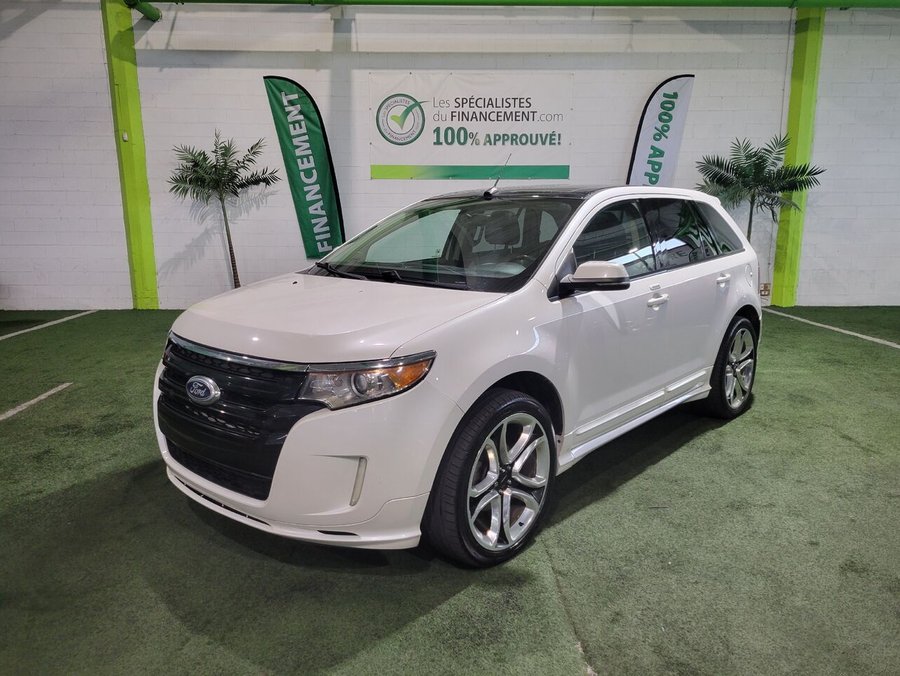 Ford Edge Sport 4 portes Traction intégrale 2013 Blanc