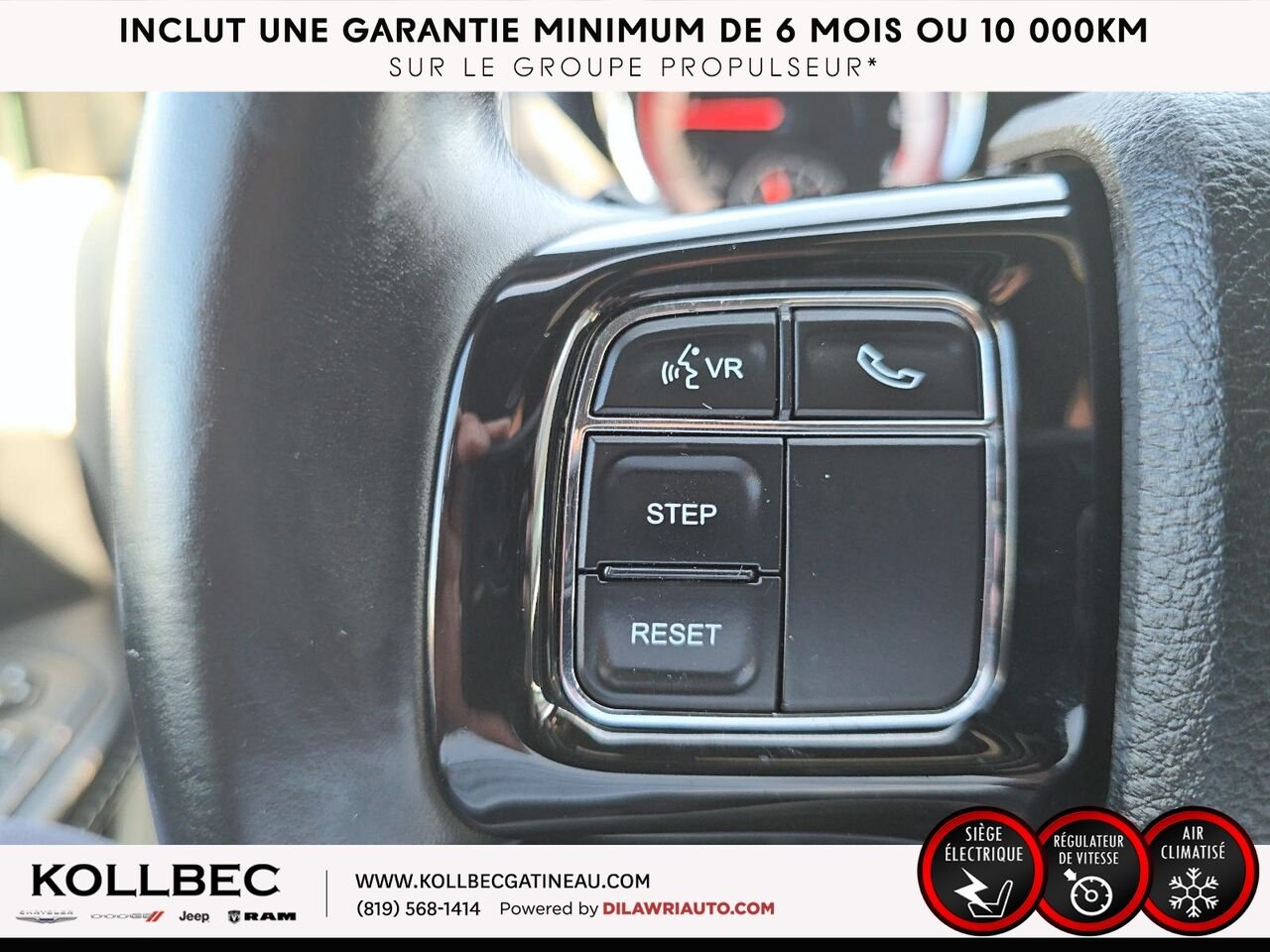 DODGE GRAND CARAVAN SXT Premium Plus 2017 Rouge Ottawa & Gatineau - photo #10