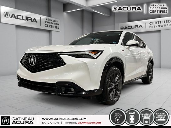 Acura ADX *** DÉMO + CLEAN CARFAX *** 2025 Blanc