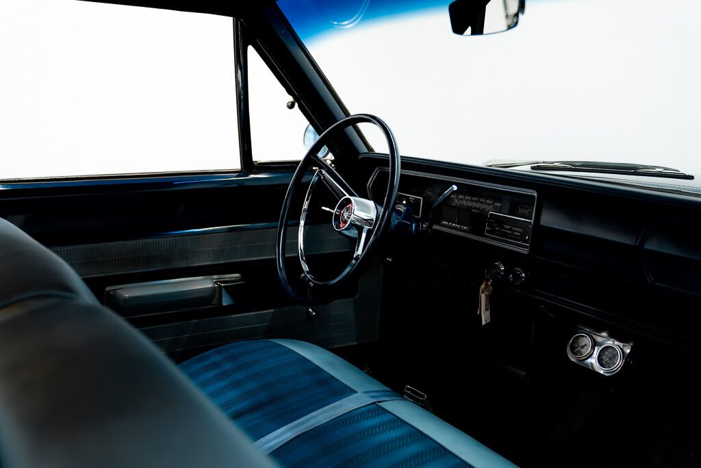 Plymouth Belvedere **PRIX EN USD** 1966 Bleu Montréal - photo #22