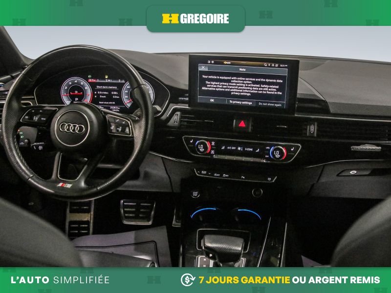 Audi A4 822607 | Progressiv AWD AUTO AC CUIR TOIT NAV CAM RECUL BLE 2022 Gris Laval - photo #19