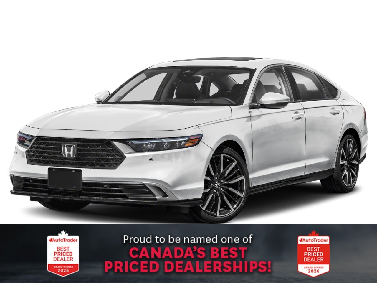Honda Accord Hybride Touring eCVT Hybrid Sedan 2025 White Ottawa & Gatineau - photo #0