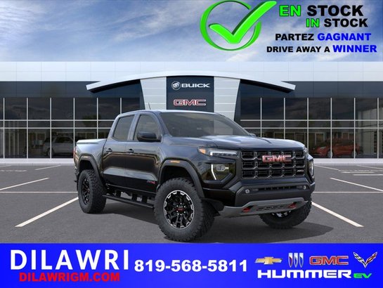 2026 GMC Canyon AT4 cabine multiplace 4RM ONYX BLACK