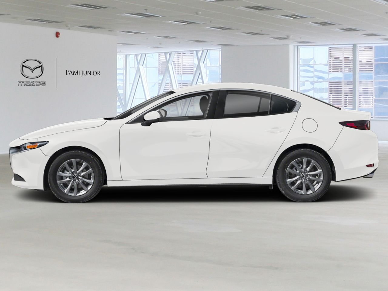 2026 MAZDA Mazda3 VIN JM1BPABLXT1881919 Snowflake White Pearl Chicoutimi - photo #2