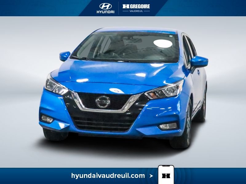 2021 Nissan Versa SV Blue
