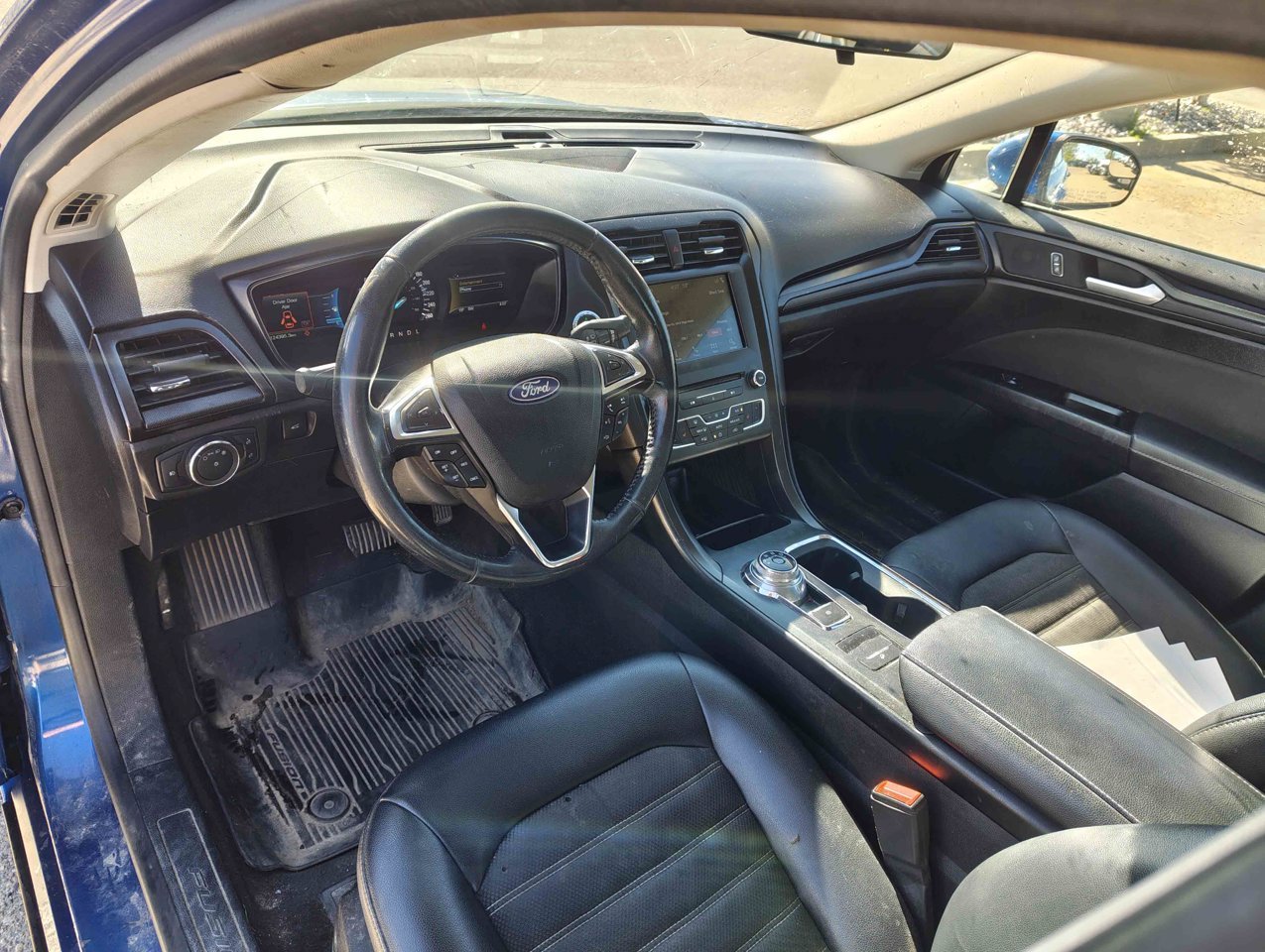 2018 Ford Fusion SE FWD Blue Sherwood Park - photo #6