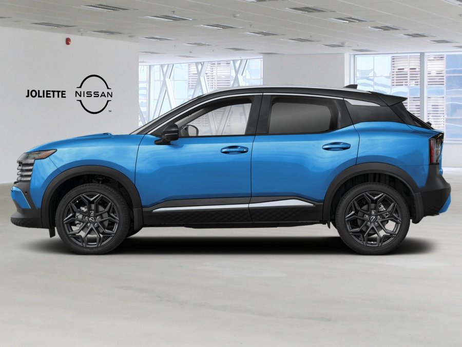 2027 NISSAN Kicks AWD CVT (PREMIUM PAINT) PREMIUM SR Artic Ice Blue Metallic/Super Black