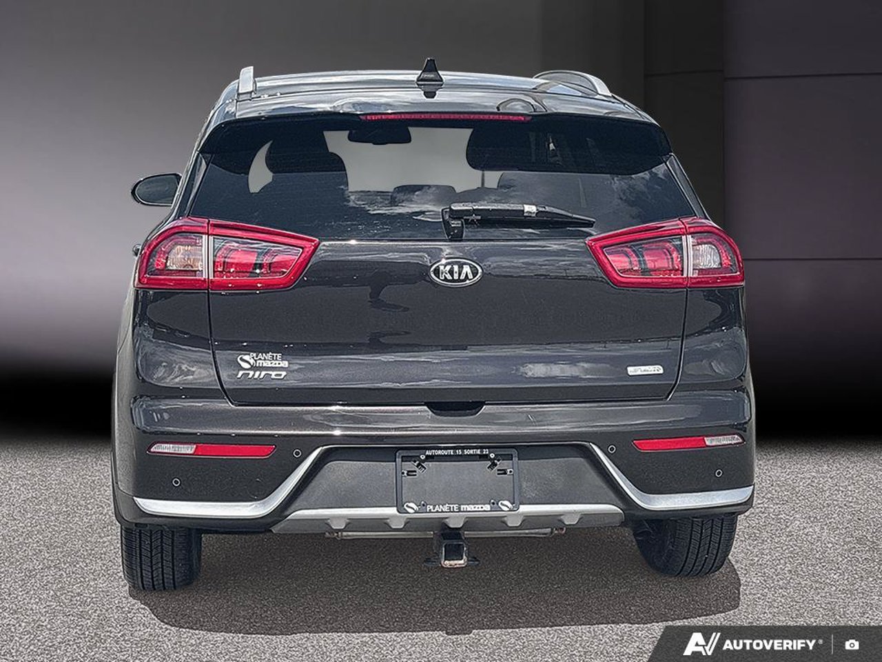 Kia Niro KNDCC3LC2K5273975 2019 Gris Mirabel - photo #3