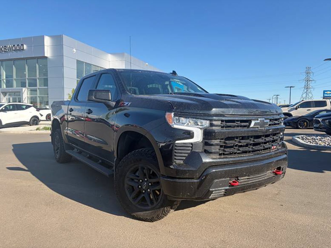 2024 Chevrolet Silverado 1500 4WD Crew Cab 147 LT Trail Boss Black Sherwood Park - photo #1