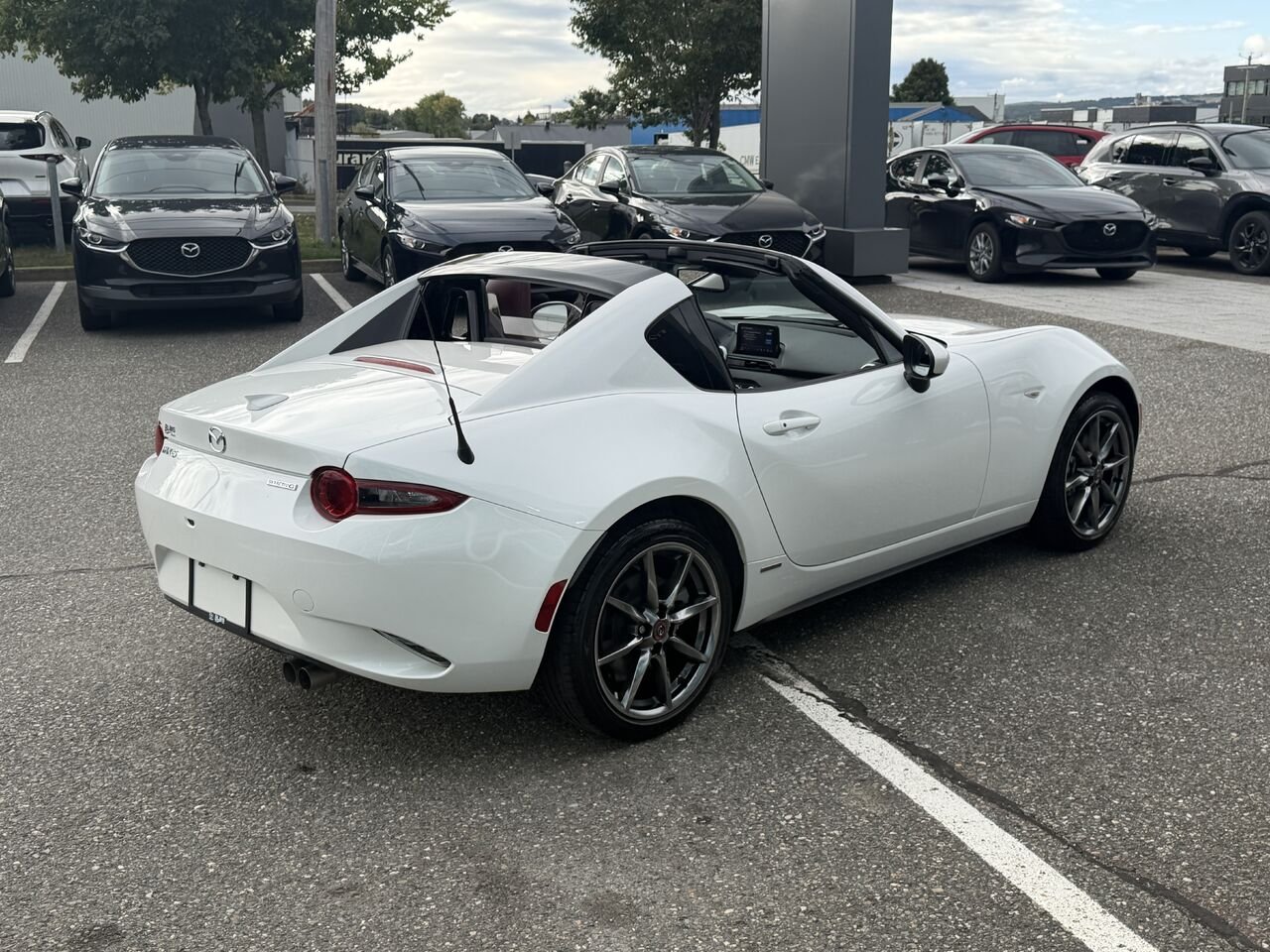 Mazda MX-5 RF 2021 Blanc Ste-Marie - photo #3