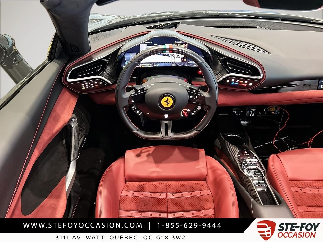 2024 Ferrari 296 GTS Grey Québec - photo #16
