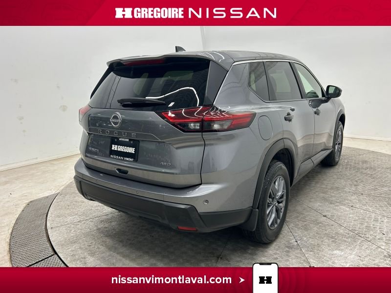 Nissan Rogue VY3671 | S AWD CARPLAY CAMERA A PARTIR DE 2.99% 2024 Gris Laval - photo #5