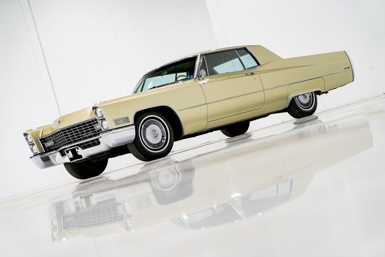 Cadillac DeVille Coupe *PRICE IN USD* Original California survivor factory A/C with only 36,992miles (59,532km) 1967 Or Montréal - photo #38
