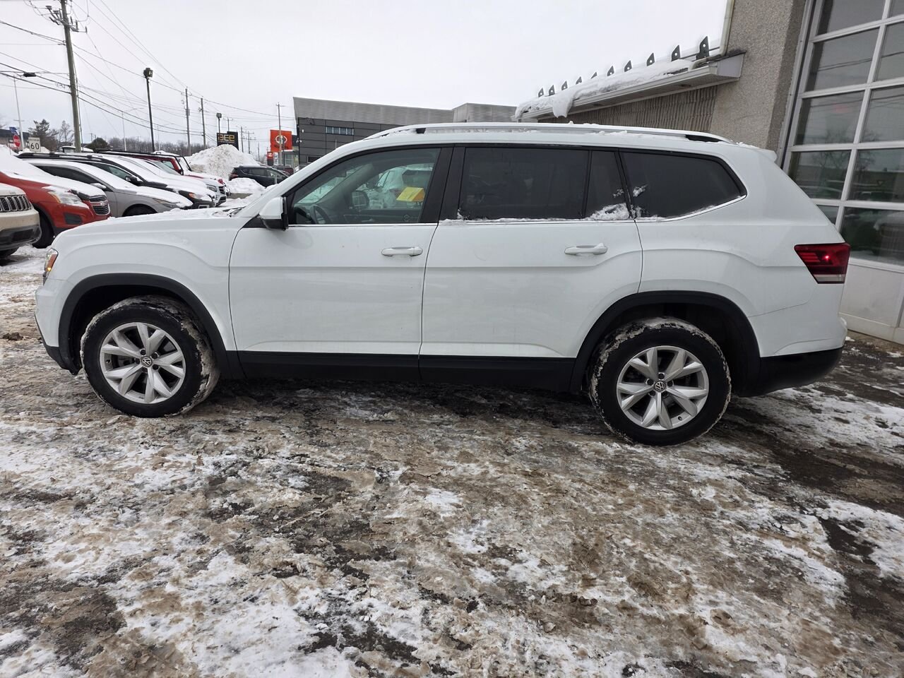 Volkswagen Atlas 2019 Blanc Longueuil, - photo #2