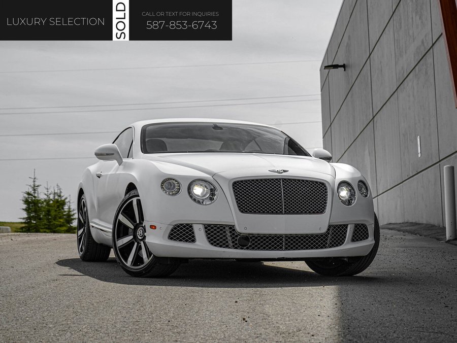 2012 Bentley Continental GT White