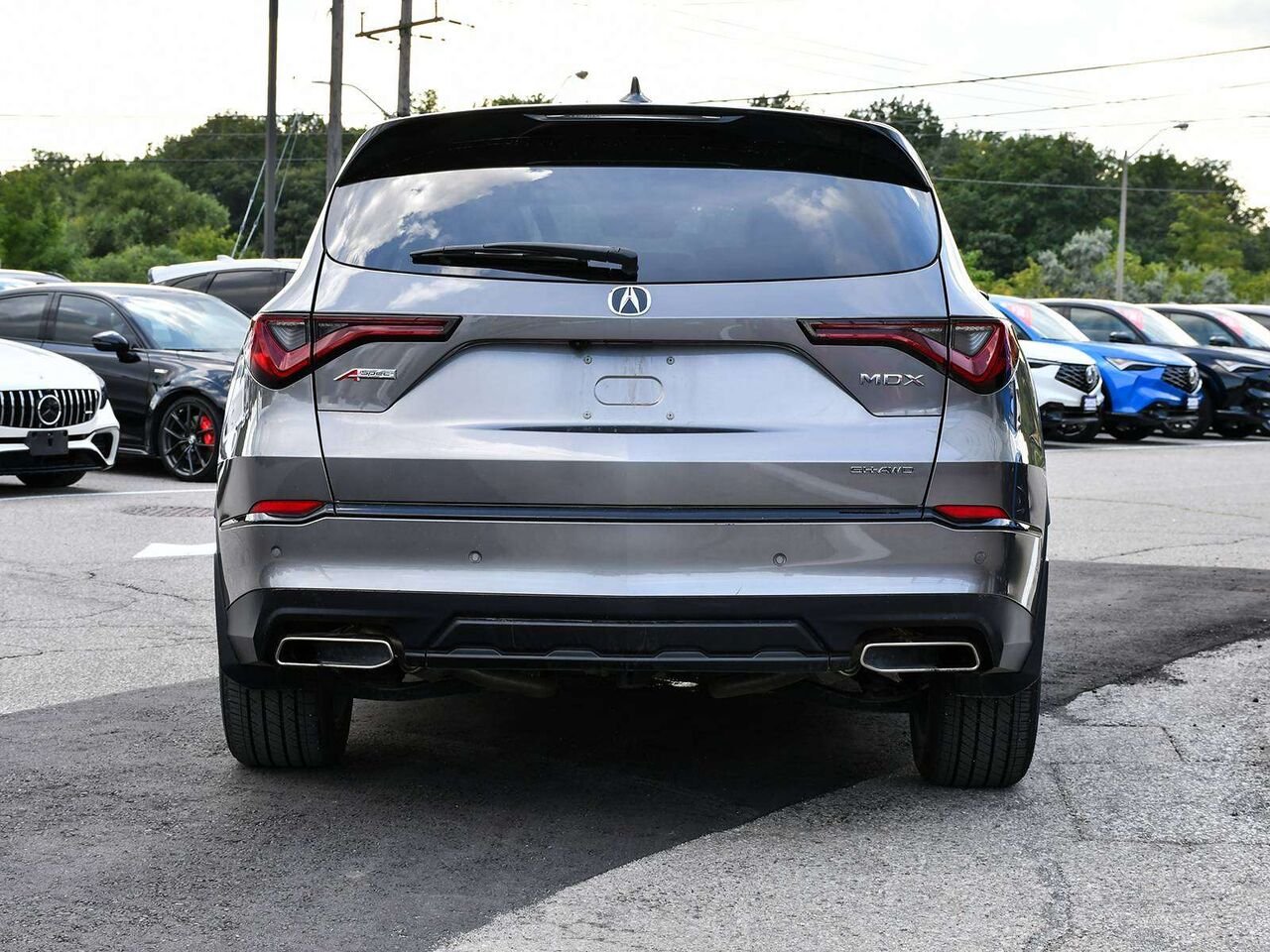 2022 Acura MDX A-Spec Grey Etobicoke - photo #8