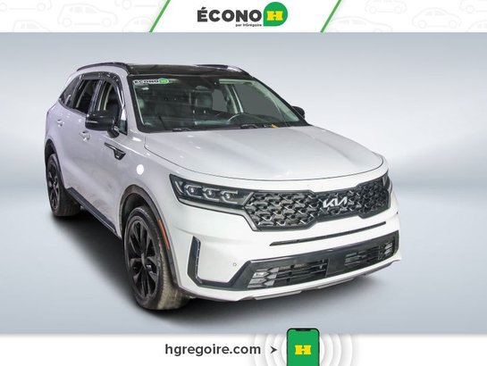 2022 Kia Sorento EX+ AWD CUIR TOIT MAGS White