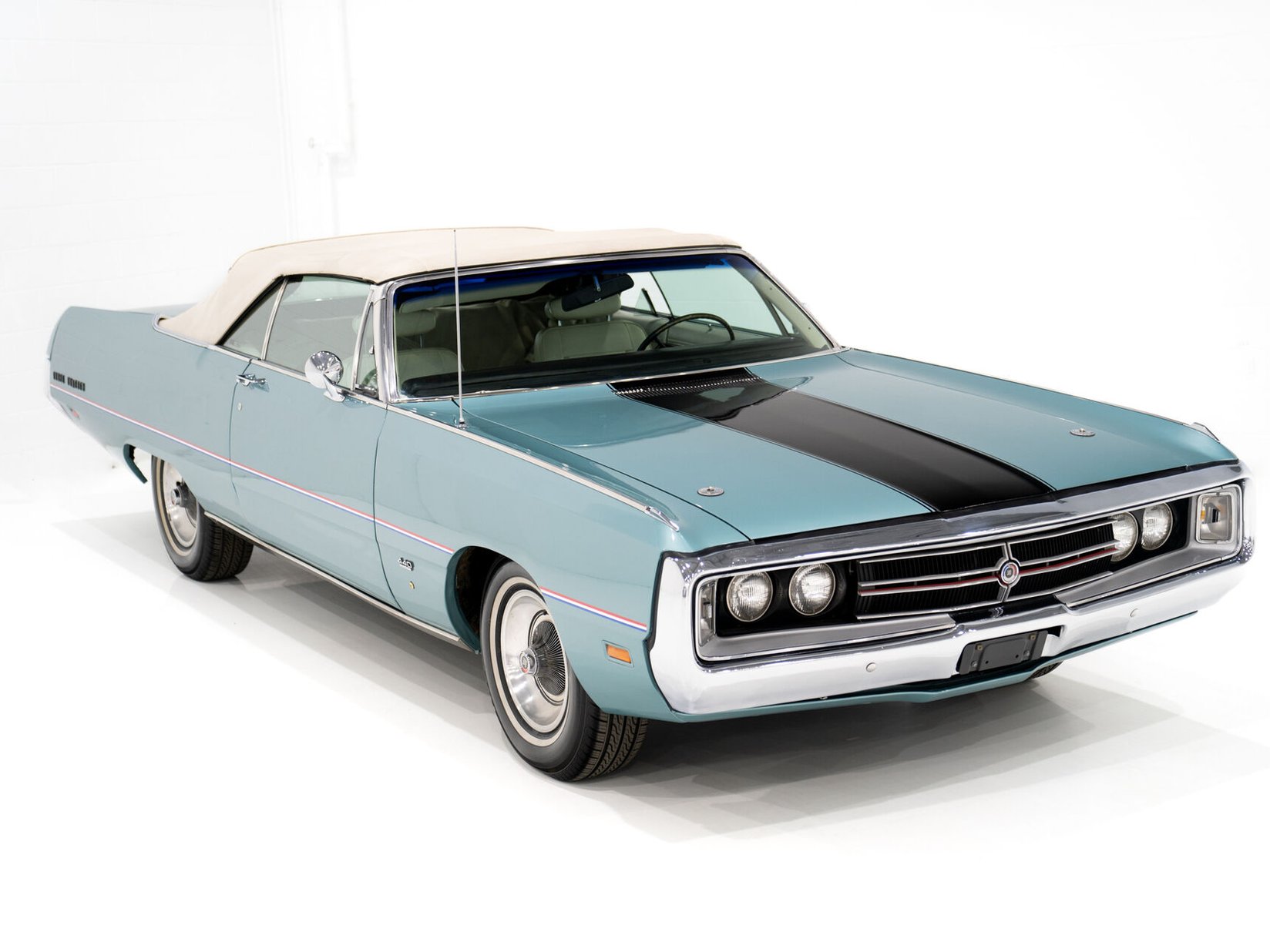 1969 Chrysler 300 Blue Montreal - photo #31