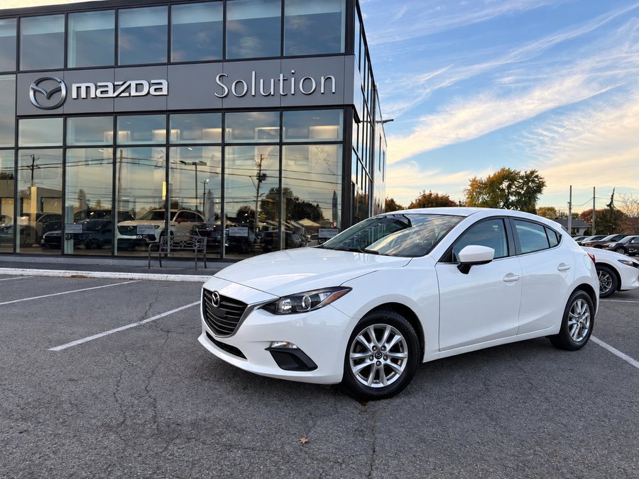 2016 Mazda 3 SPORT GS White