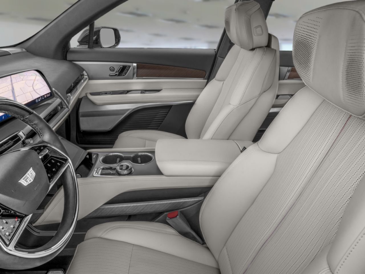 CADILLAC VISTIQ TI 4 portes de luxe 2027 Blanc Sherbrooke - photo #7