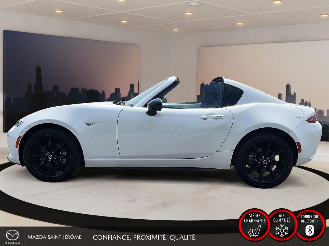 Mazda MX-5 RF 2023 Blanc Ste-Agathe des Monts - photo #10