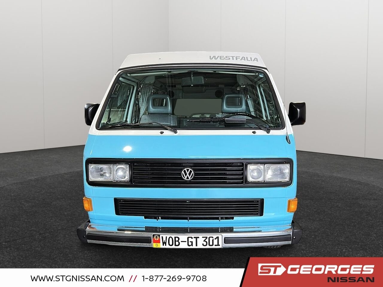 Volkswagen Vanagon 1987 Bleu Saint-Georges - photo #1