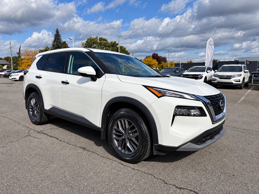 2022 Nissan Rogue S White