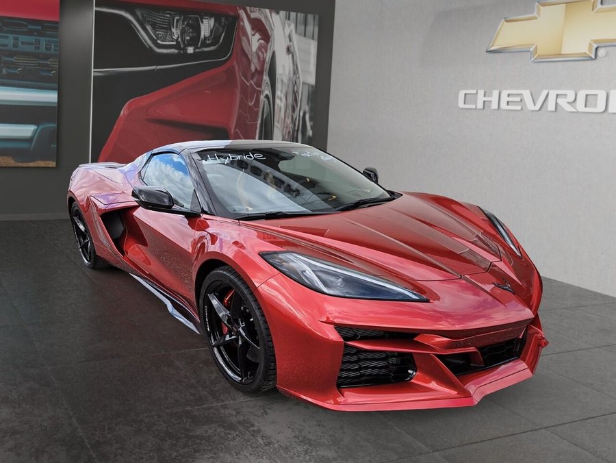 Chevrolet Corvette E-Ray cabriolet 2 portes avec 2LZ 2025 Rouge