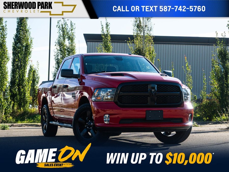 2022 Ram 1500 Classic Express Night Edition 3.6L | Running Boards Red