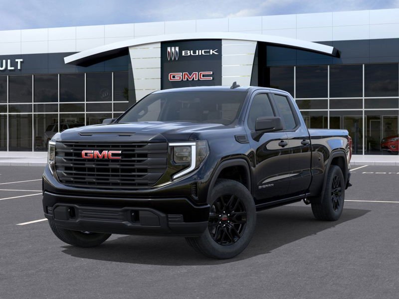 GMC SIERRA 1500 Pro cabine double 4RM 147 po 2026 Noir Sherbrooke - photo #5