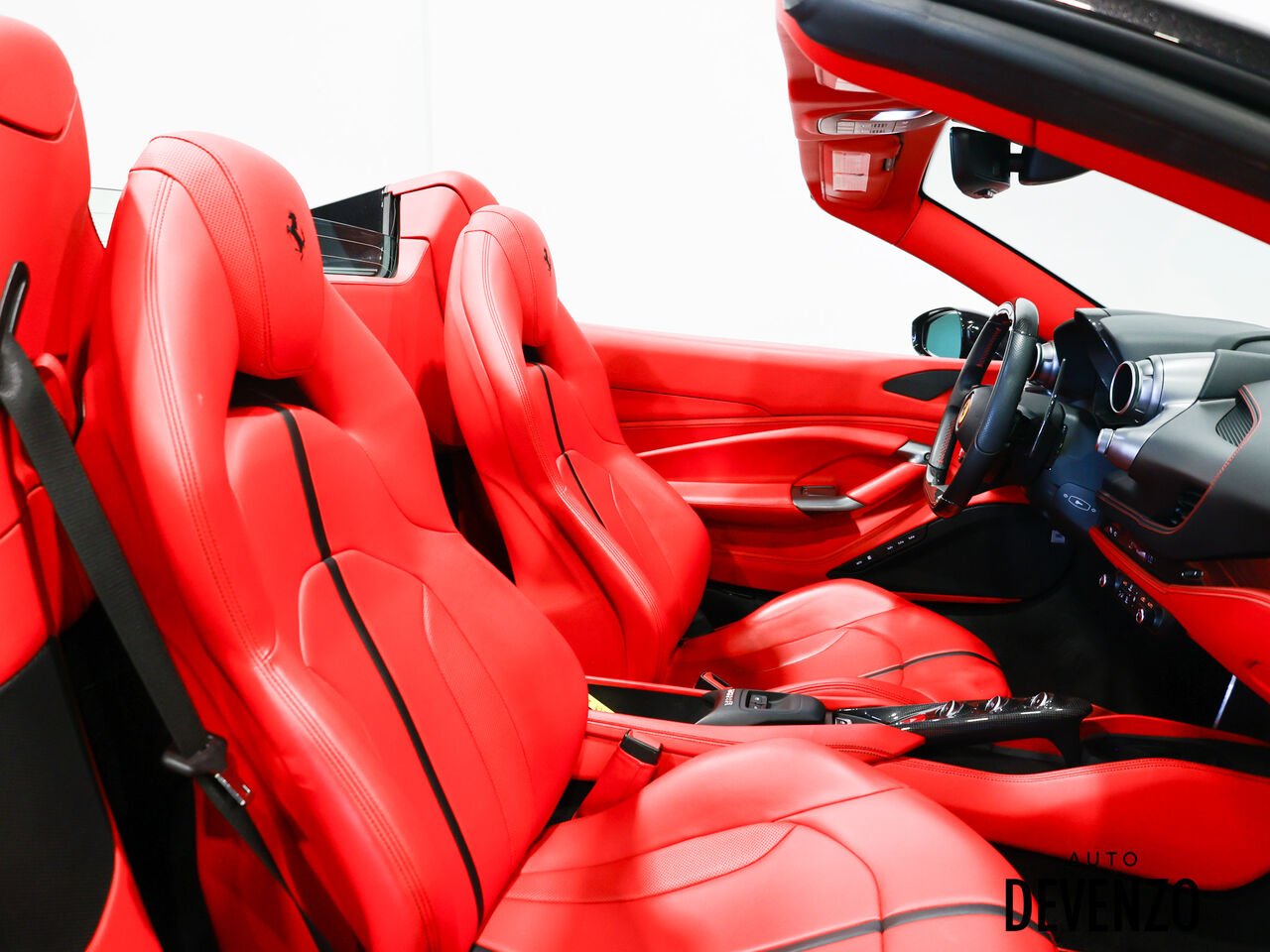 Ferrari F8 Spider 2021 Noir Saint-Eustache - photo #8