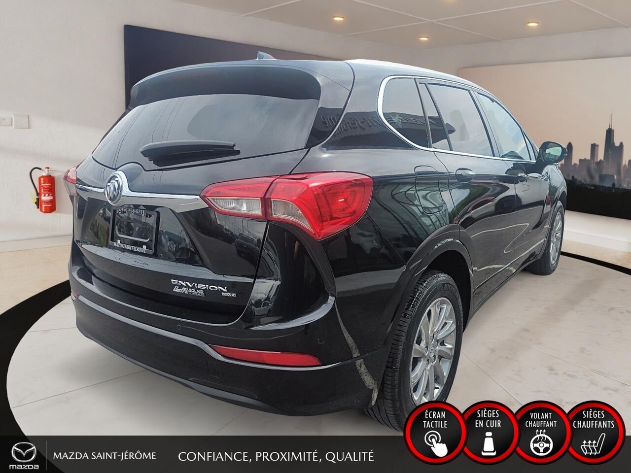 Buick Envision Essence | CUIR | AWD | 2019 Noir Saint-Jérôme - photo #5