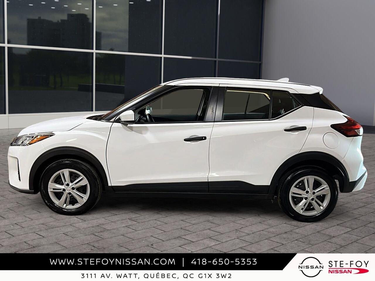 Nissan Kicks S 2024 Blanc Ste-Foy - photo #4