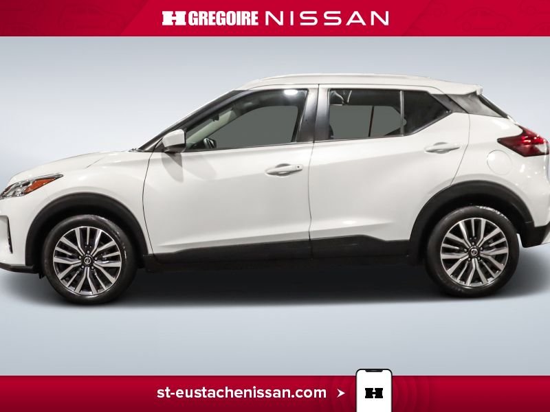 Nissan Kicks SR4868 | SV DEM. A DISTANCE SIEGES CHAUFFANTS APPLE CARPLAY 2021 Blanc Laval - photo #5