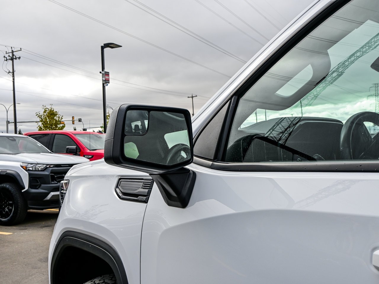 2024 GMC Sierra 1500 4WD Crew Cab 147 Elevation White Sherwood Park - photo #6