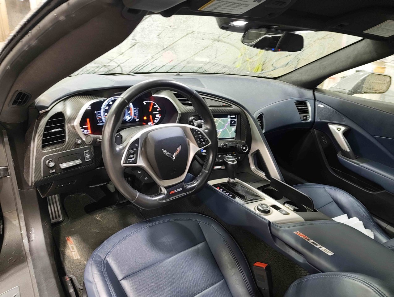 2016 Chevrolet Corvette 2dr Z06 Conv w/3LZ Shark Gray Metallic Sherwood Park - photo #6