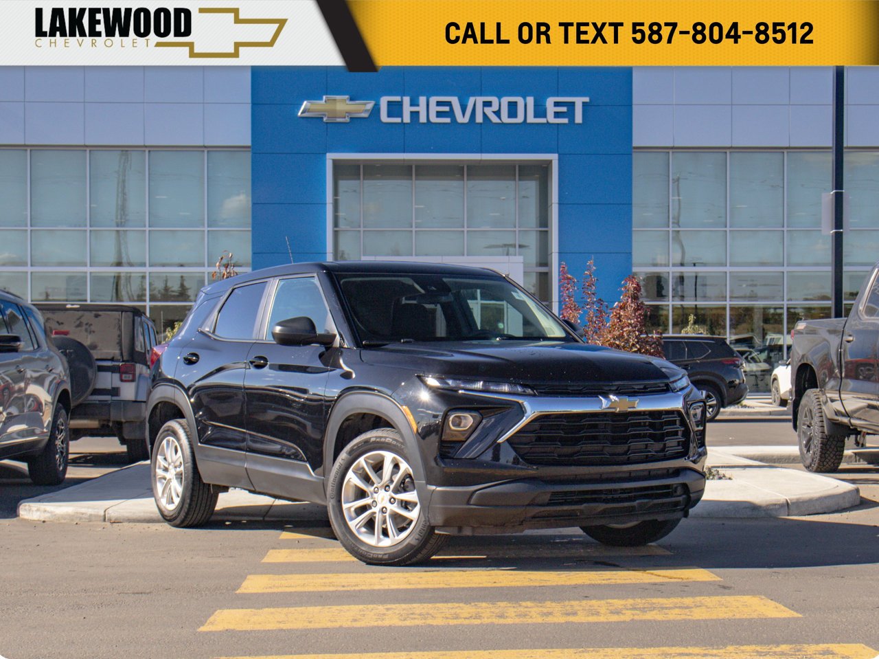2024 Chevrolet Trailblazer AWD 4dr LS Black Sherwood Park - photo #0