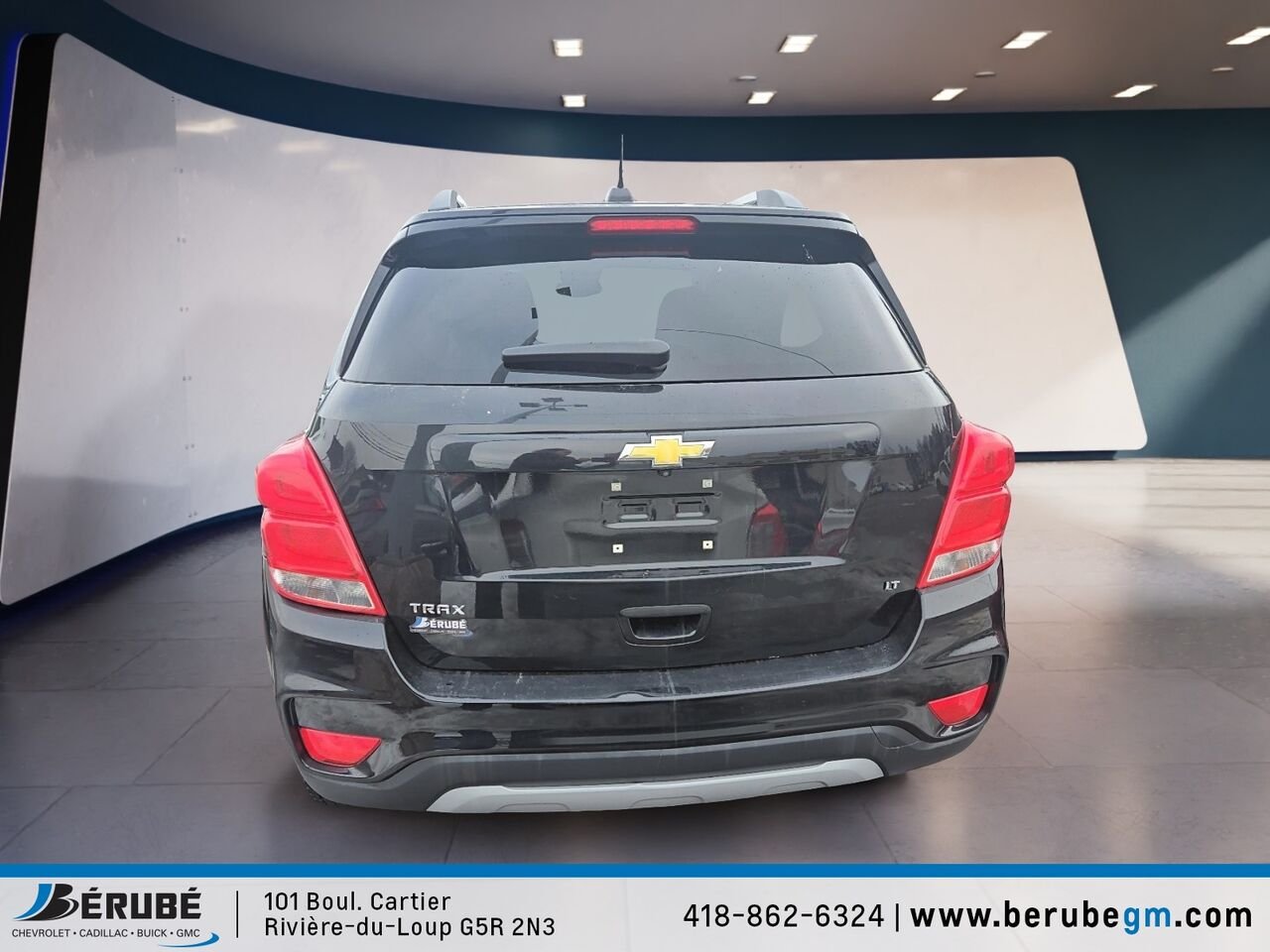 CHEVROLET TRAX FWD LT 2017 Noir Rivière-du-Loup - photo #2