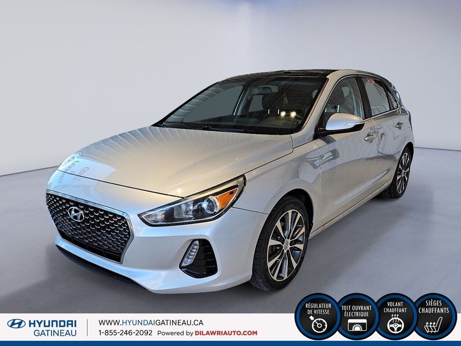 Hyundai Elantra GT GlS *** Manuel , siege chauffant ,air climatiser *** 2018 Argent