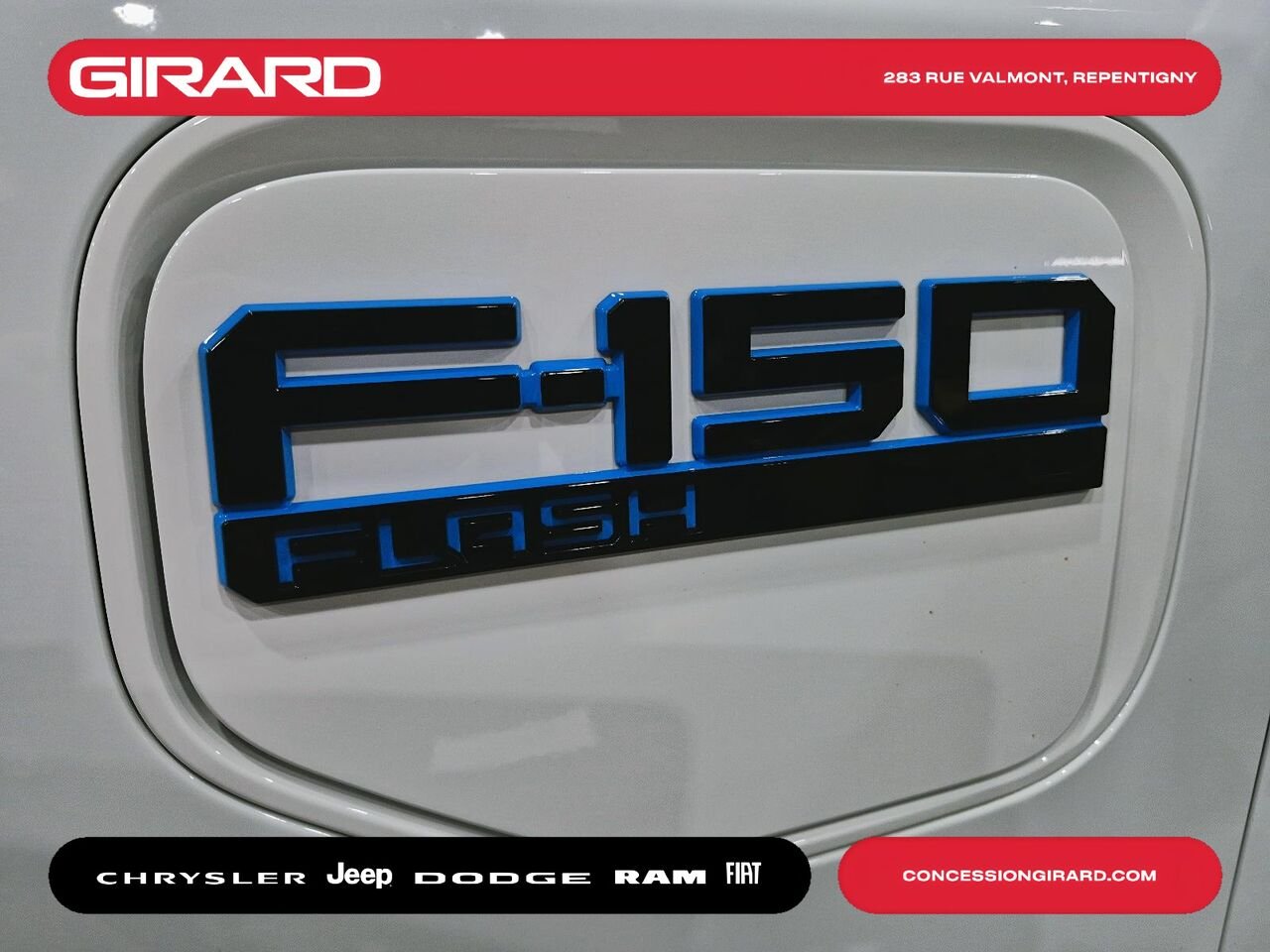 Ford F-150 LIGHTNING 2025 Blanc Repentigny - photo #8