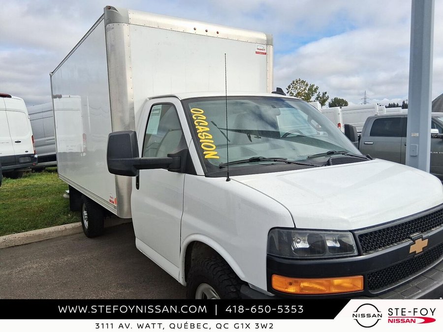 Chevrolet Fourgonnette commerciale tronquée Express 3500 fourgonnette 159 po 2025 Blanc