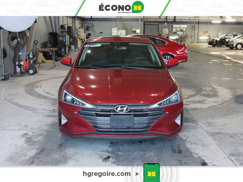 2019 Hyundai Elantra Red Saint-Eustache - photo #1