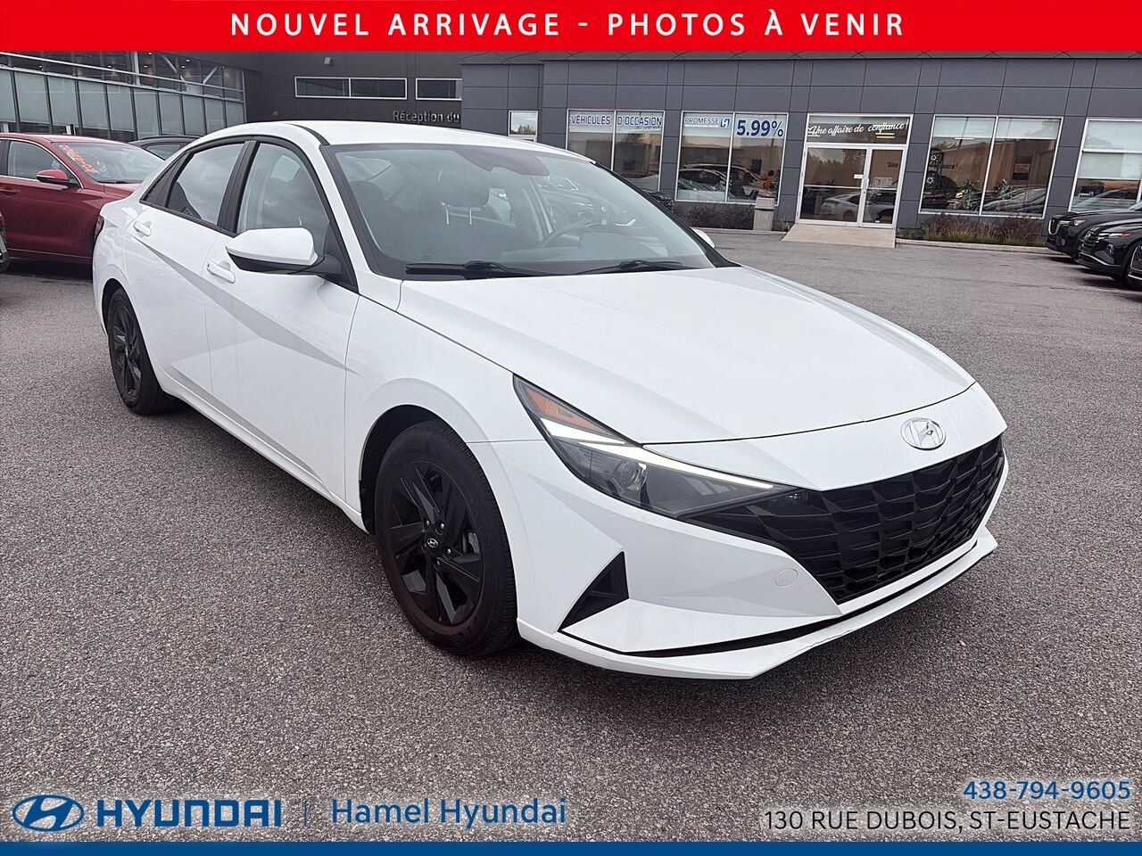 2022 Hyundai Elantra White Saint-Eustache - photo #1