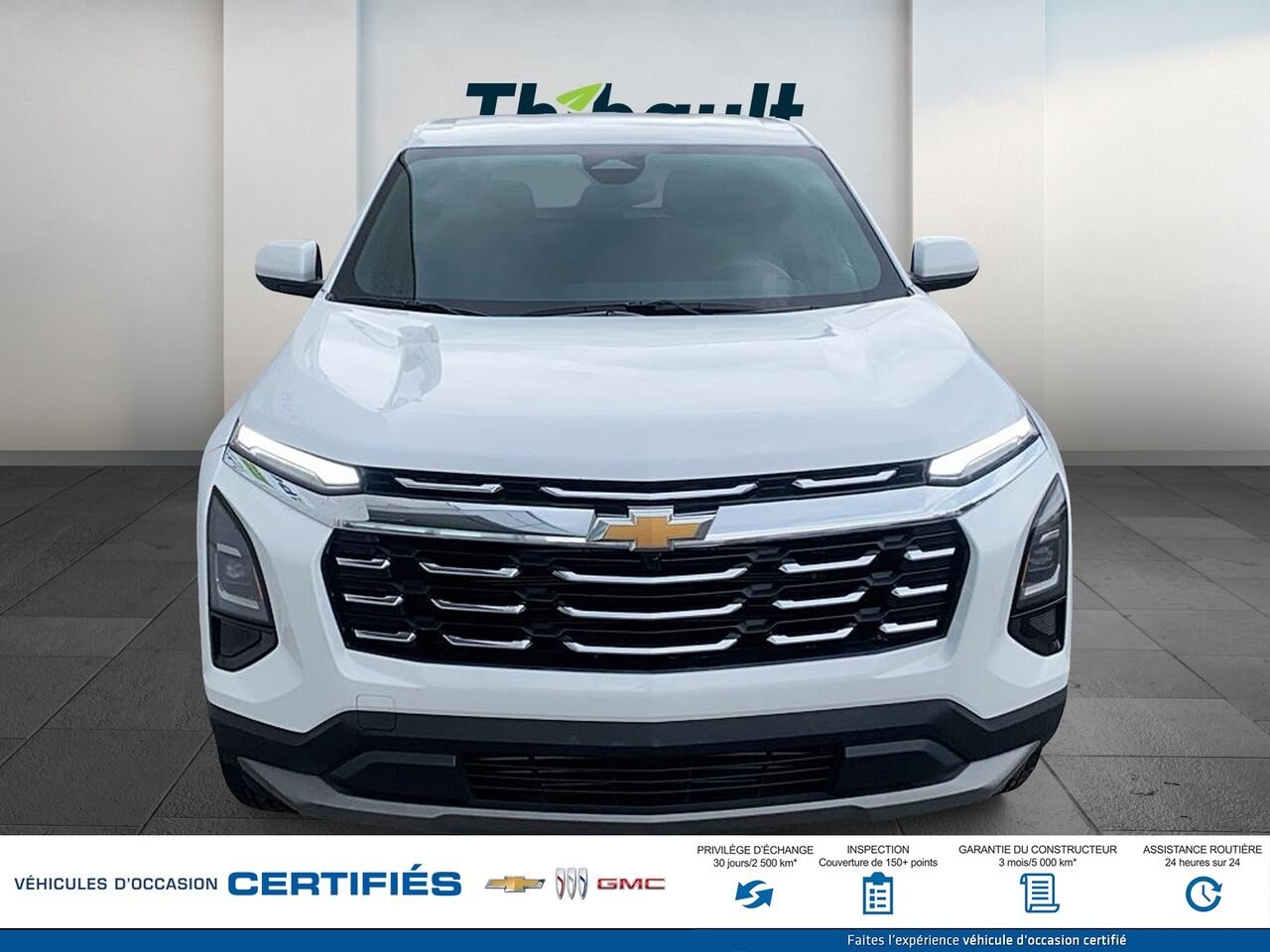 2026 CHEVROLET EQUINOX LT 4 portes à transmission intégrale avec 2LT White Montmagny - photo #1