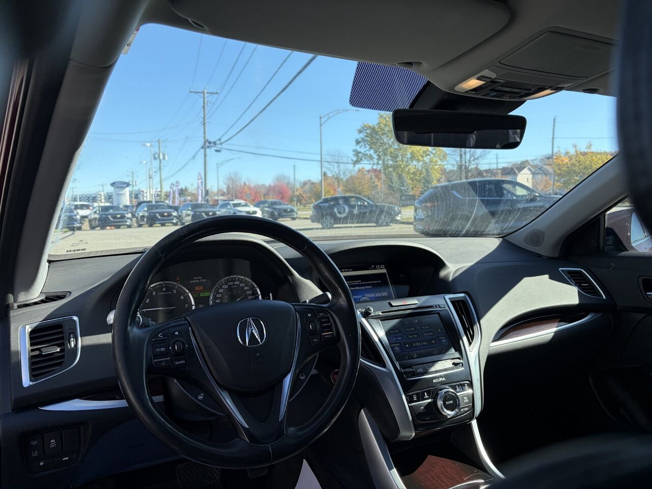 2015 ACURA TLX TECH V6 Tech berline 4 portes SH-AWD Red Montmagny - photo #10