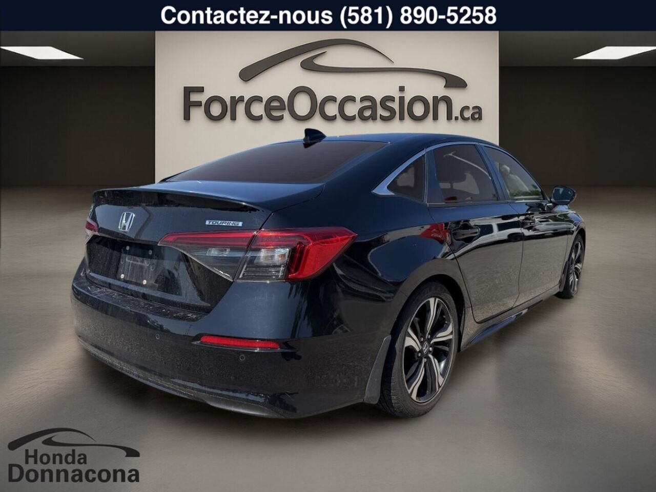 Honda Civic 2022 Noir  - photo #3