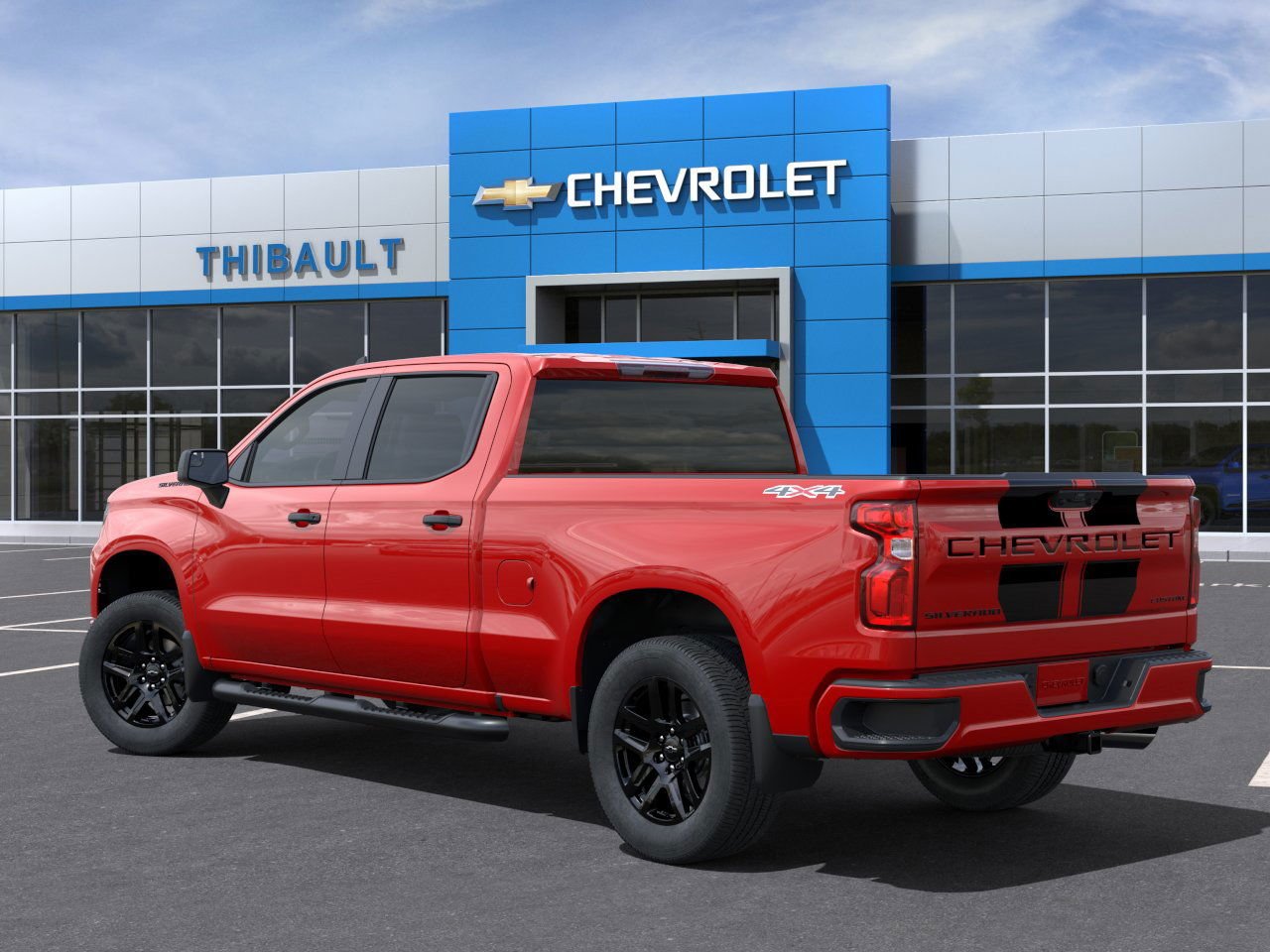 2024 Chevrolet Silverado 1500 Personnalisée Red Hot Saint-Eustache - photo #2
